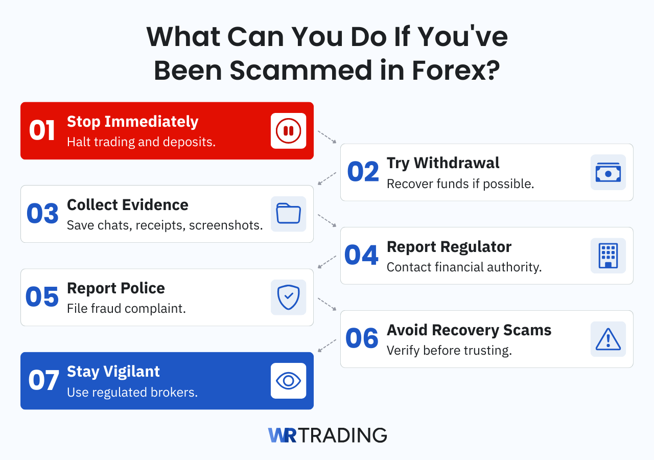What Can You Do If You've Been Scammed in Forex? Guide