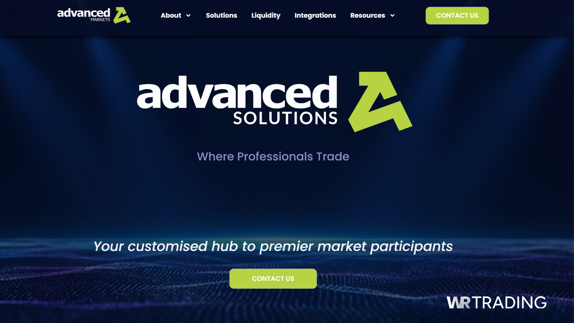 Advanced Markets Website