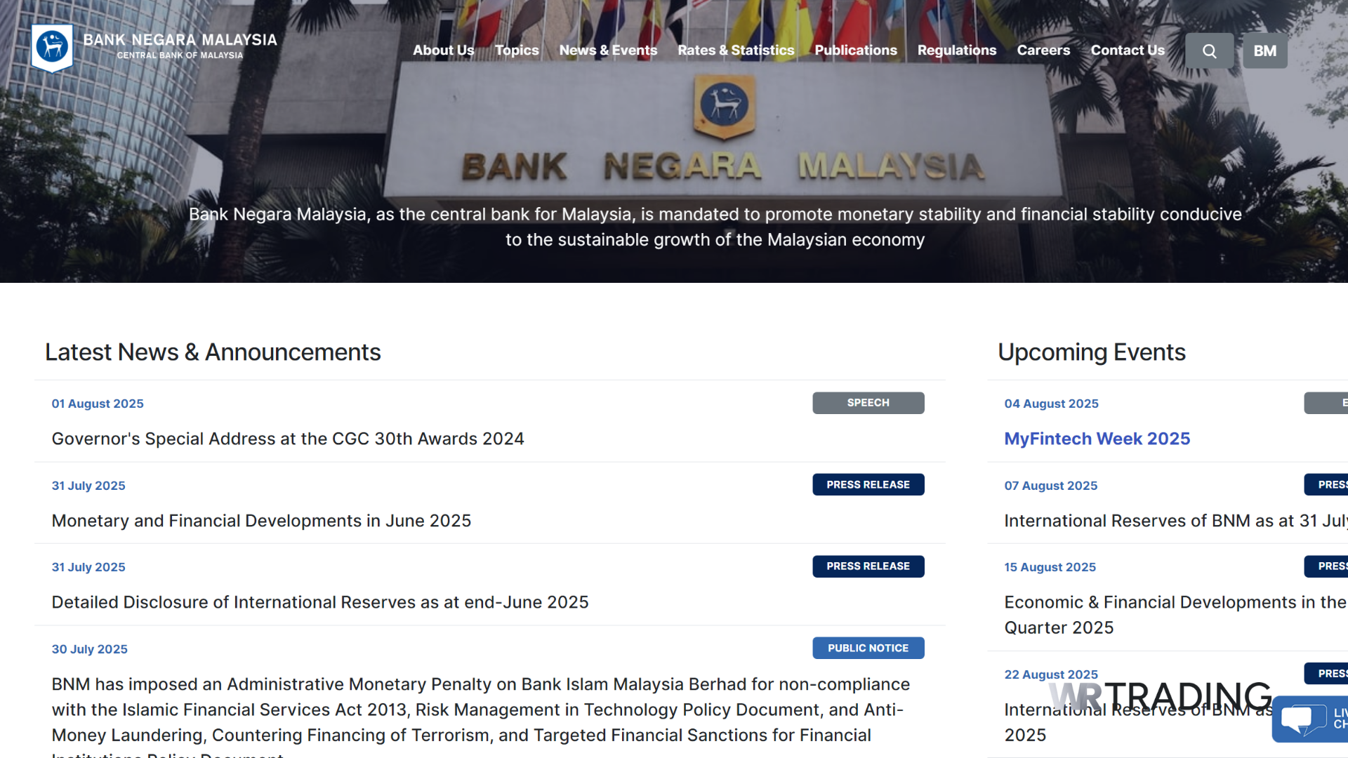 Bank Negara Malaysia (BNM)