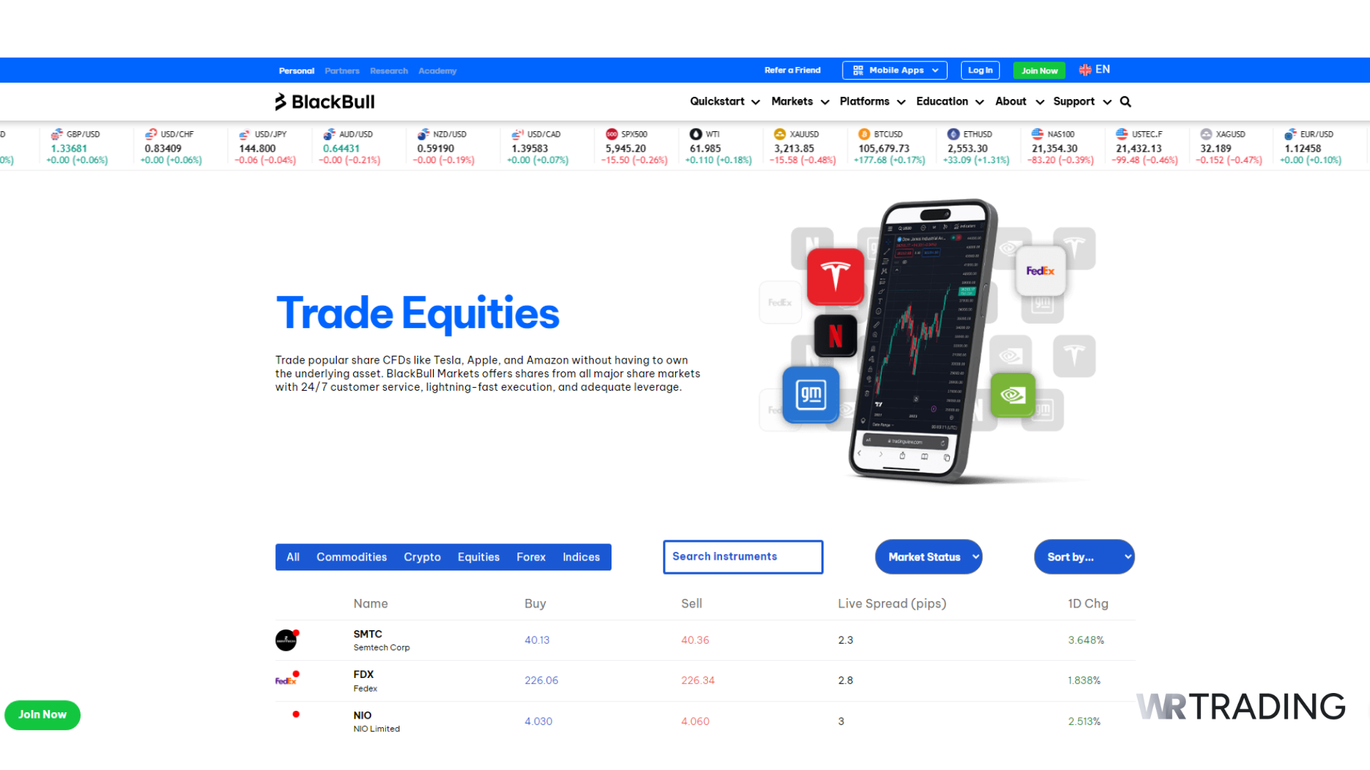 Blackbull Markets Stock CFD Broker