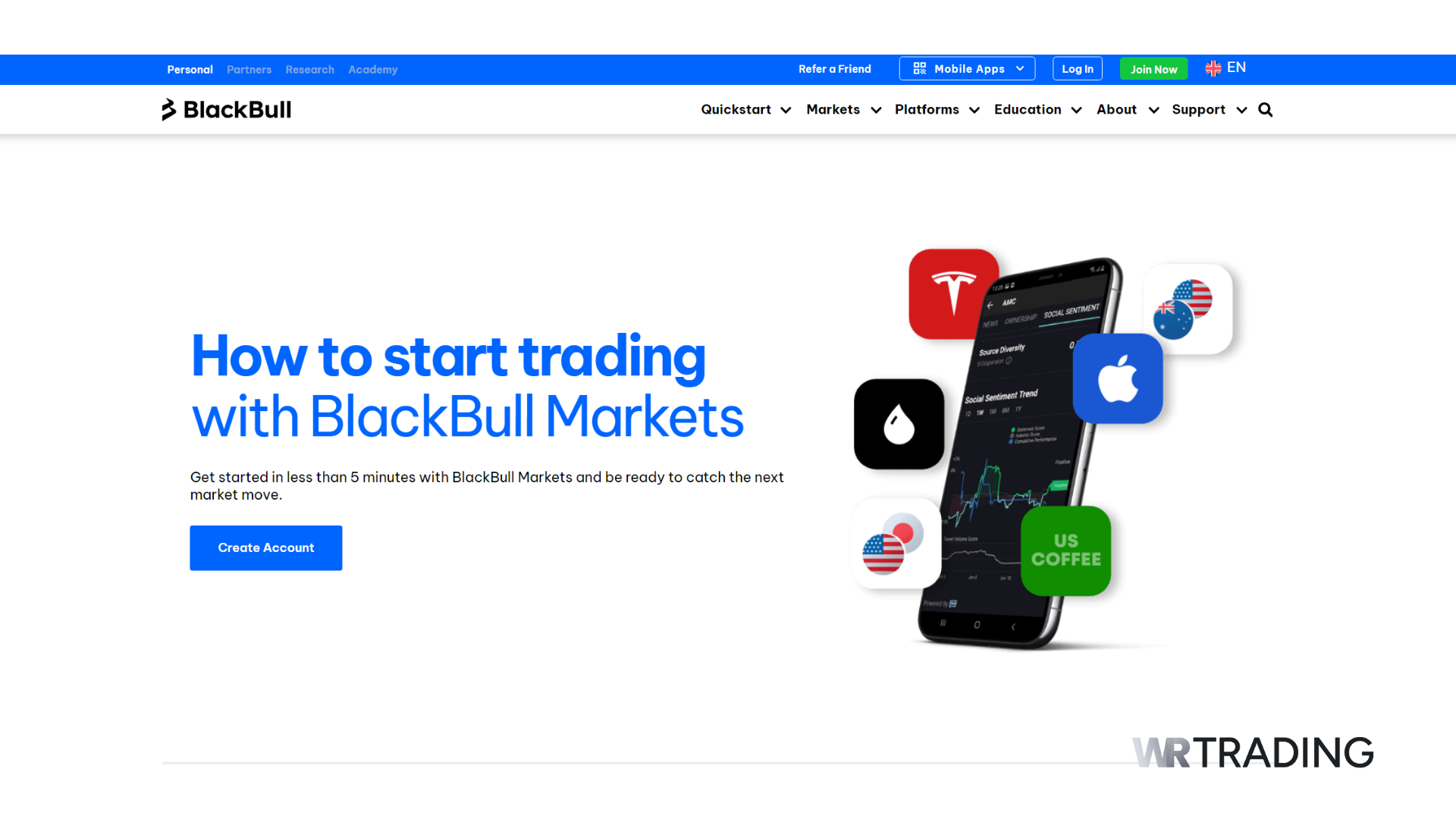 BlackBull Markets Swing Trading Broker Platform
