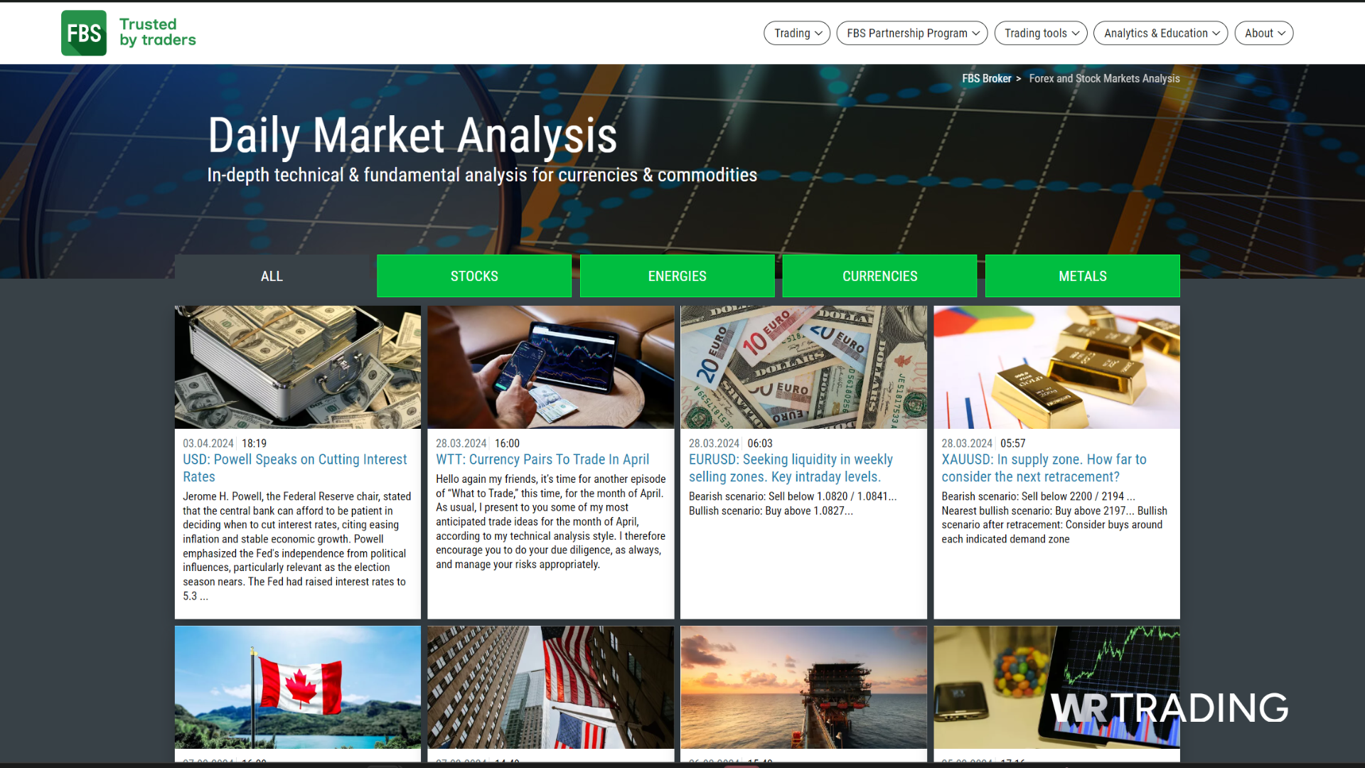 News Trading with FBS Daily Market Analysis