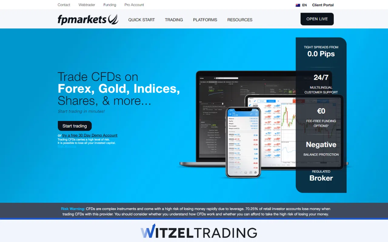 FP Markets - Day Trading Broker