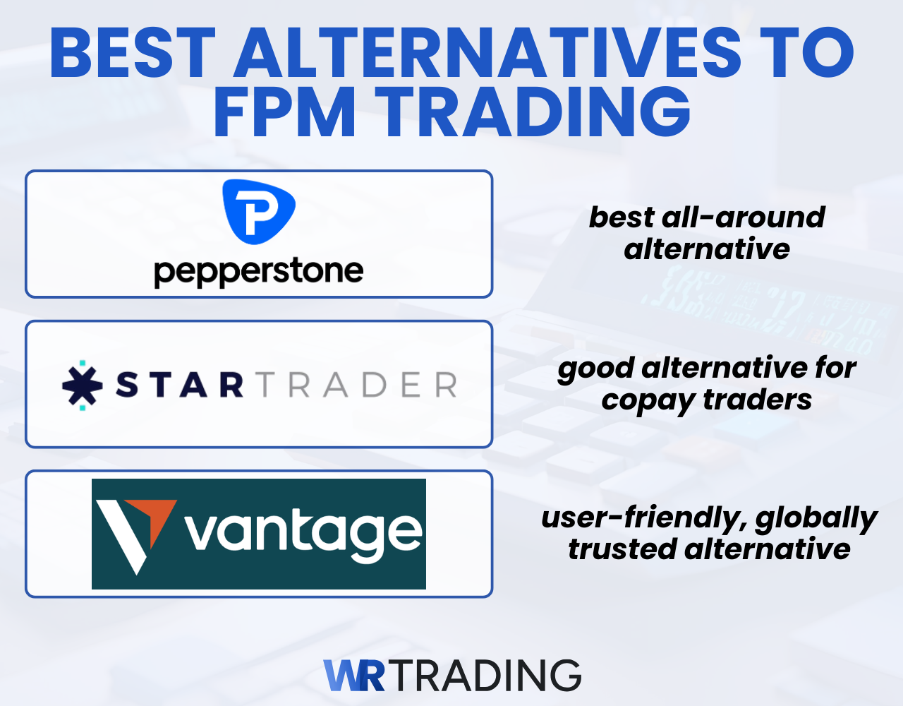 FPM Trading Alternatives
