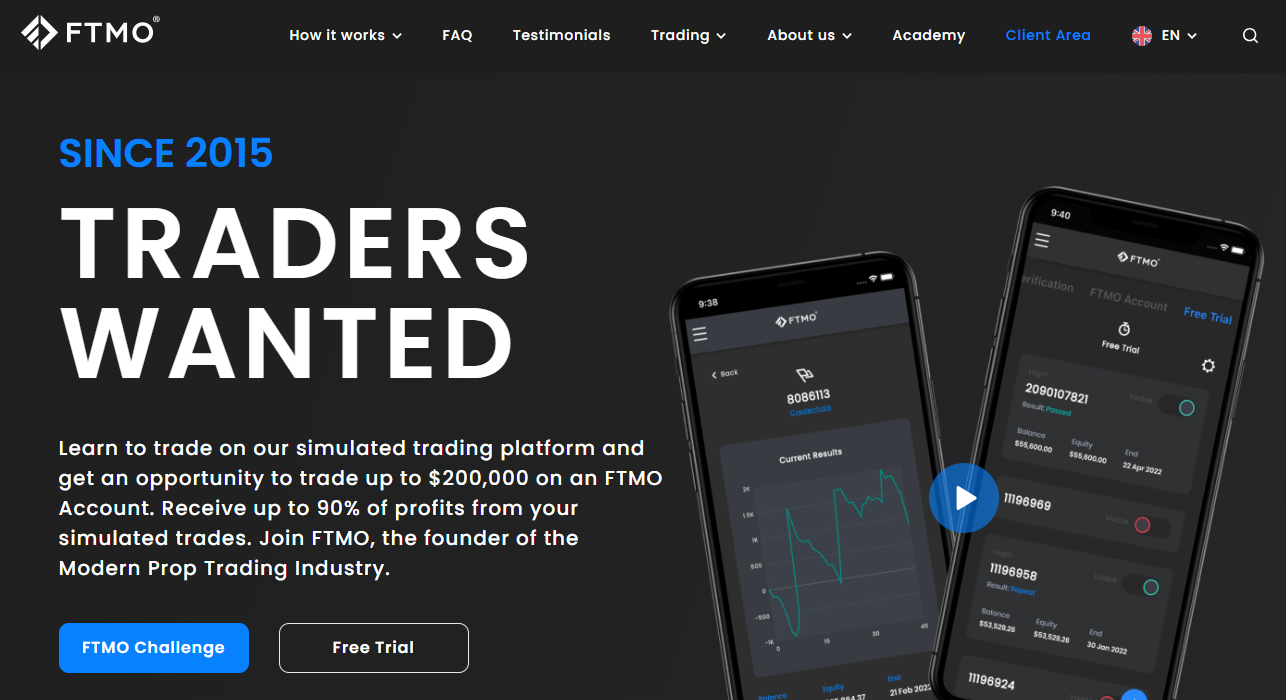 FTMO Website