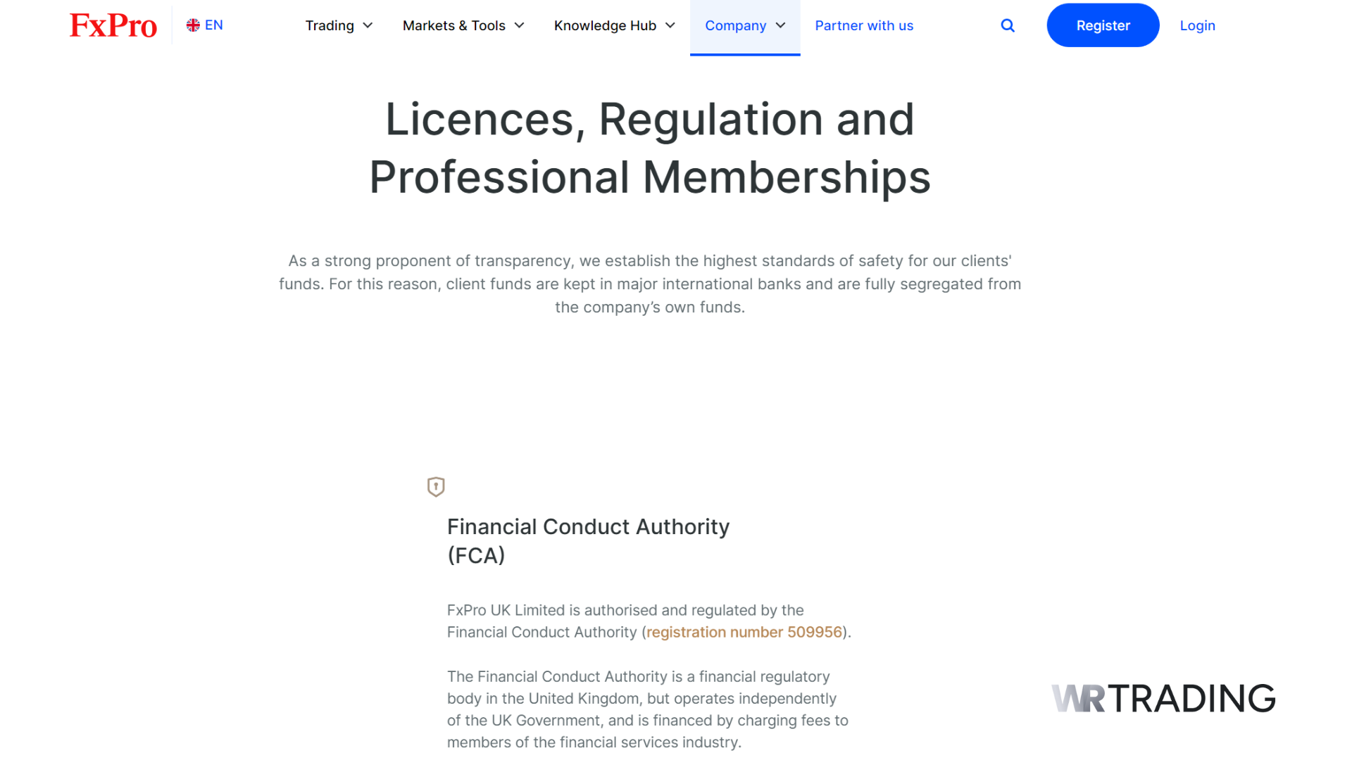 FxPro Best FCA Regulated Forex Broker