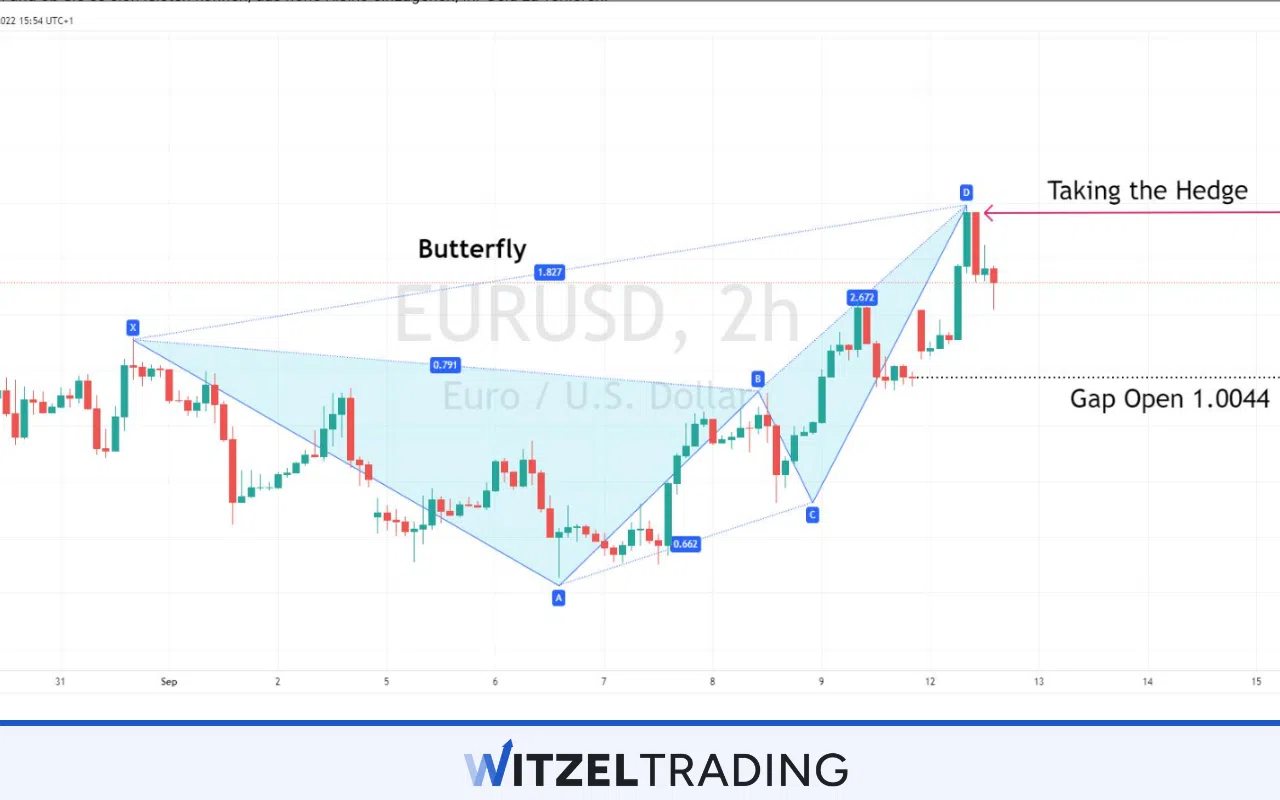 Hedging Example EUR/USD Pepperstone