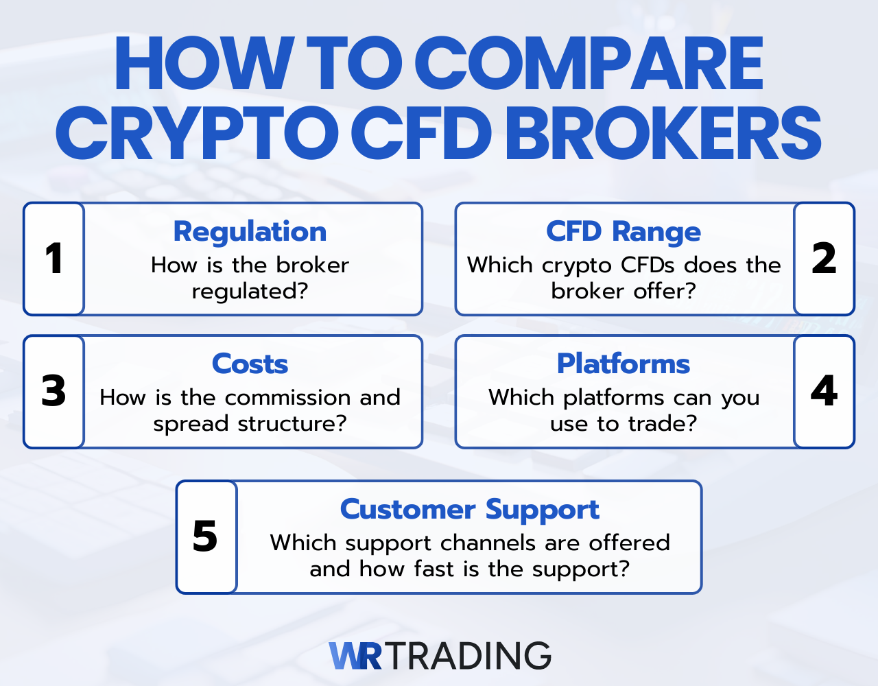 How to compare crypto cfd brokers
