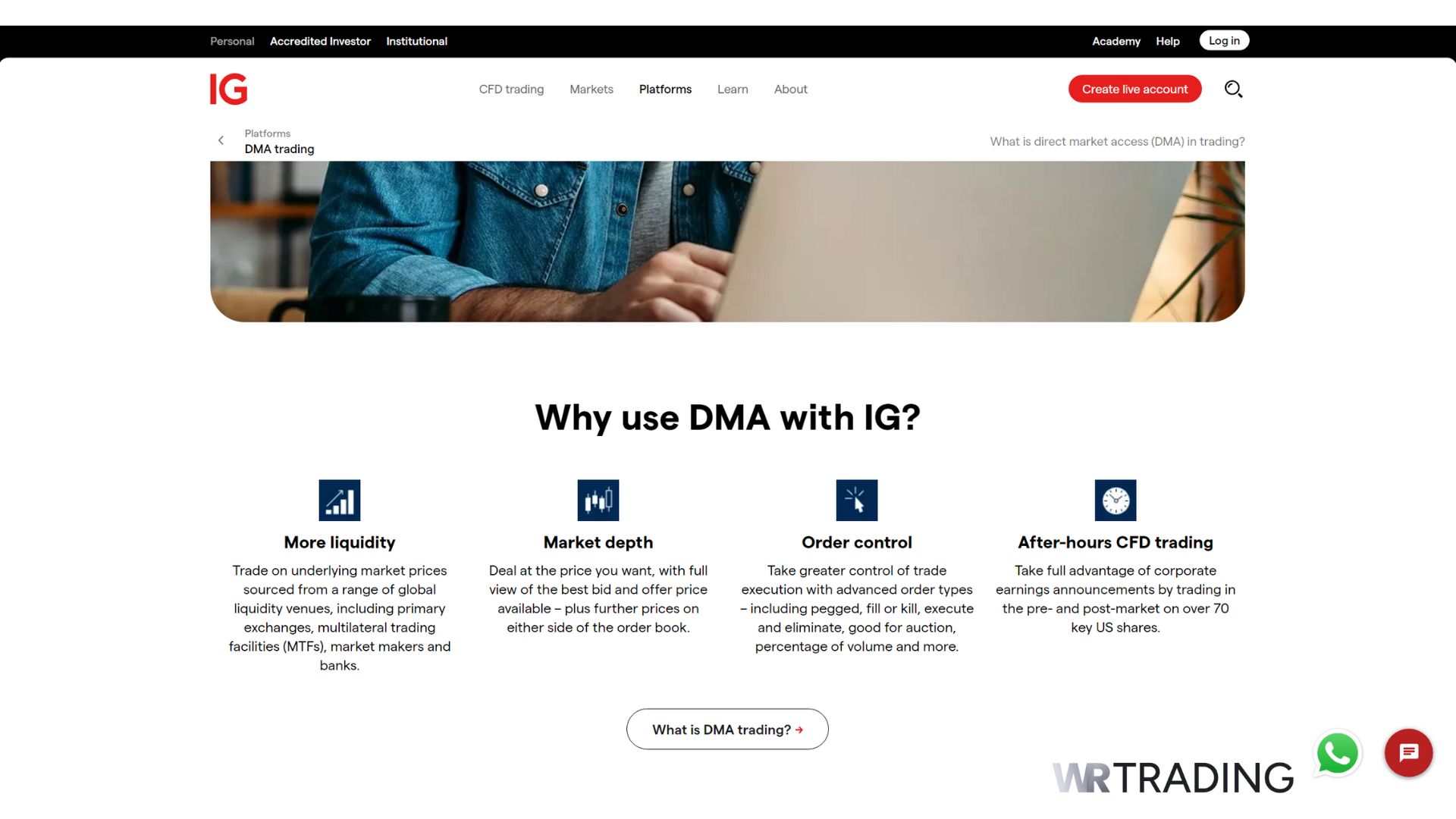 IG DMA Trading
