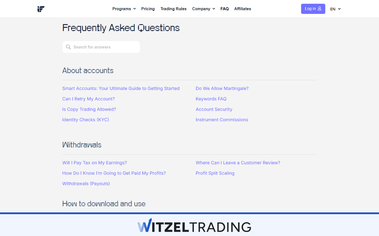 Instant Funding FAQ