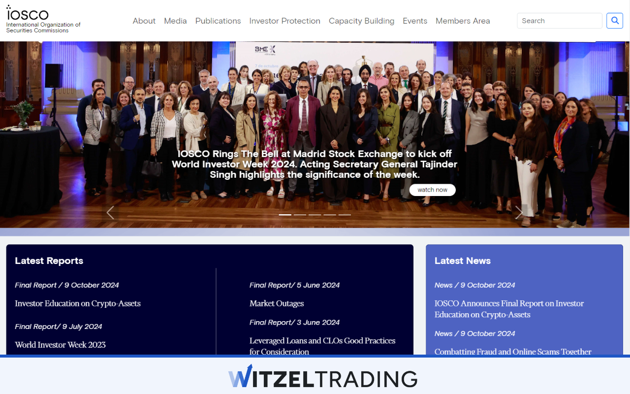 International Organization of Securities Commissions (IOSCO)