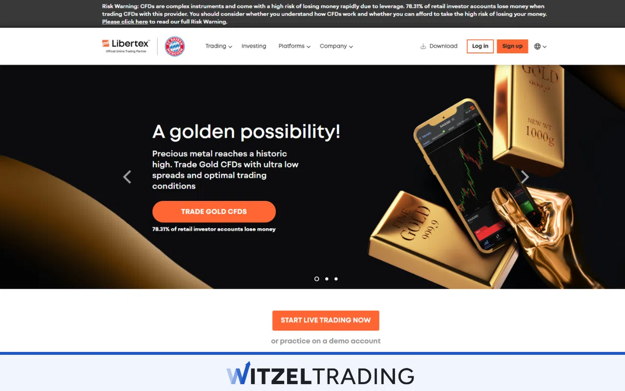 Libertex Website