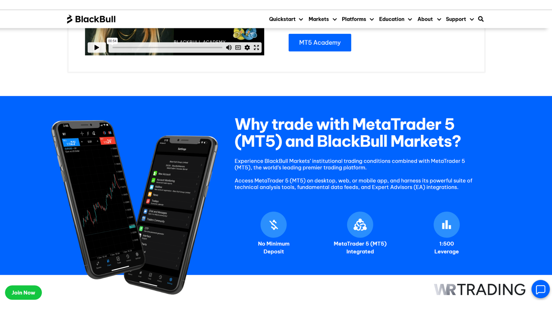 MetaTrader 5 (MT5) Broker BlackBull