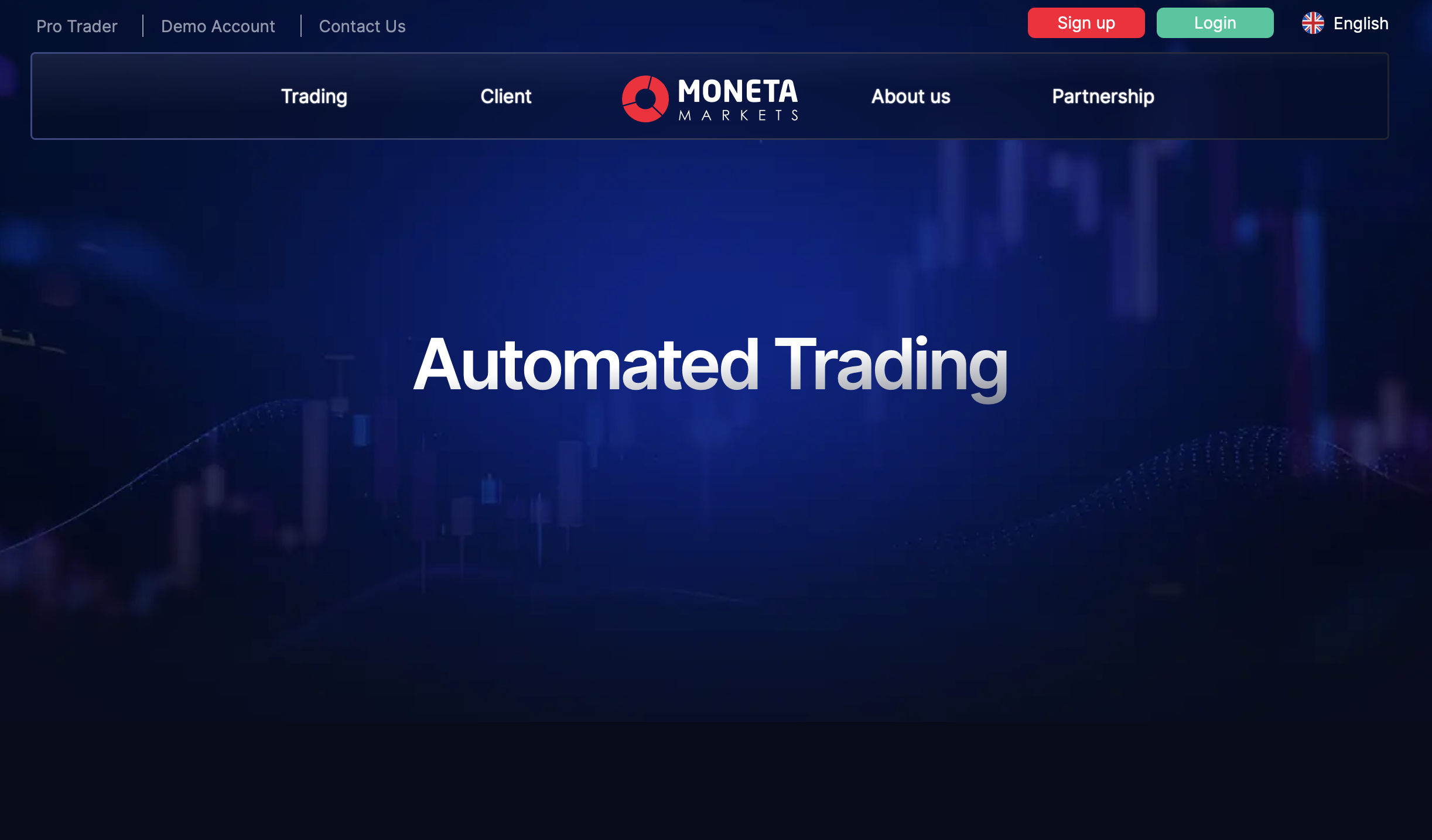 Moneta Markets allows Automated Trading