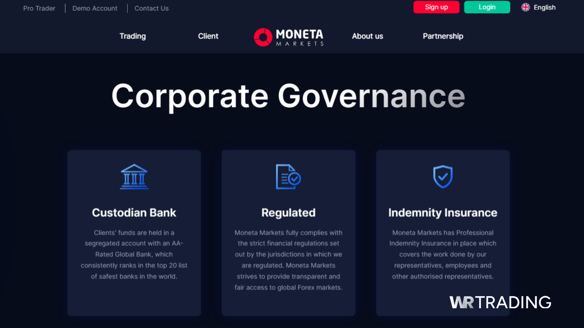 Moneta Markets Regulation and Licensing