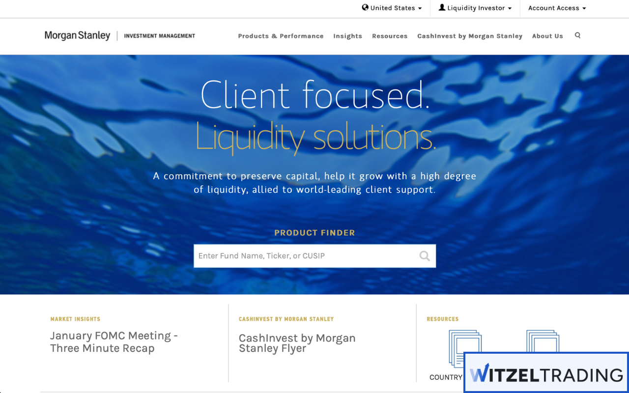 Morgan Stanley is an example for a Tier 1 forex liquidity provider