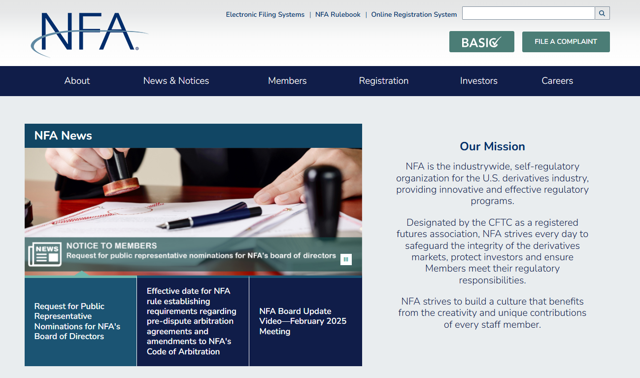NFA Website