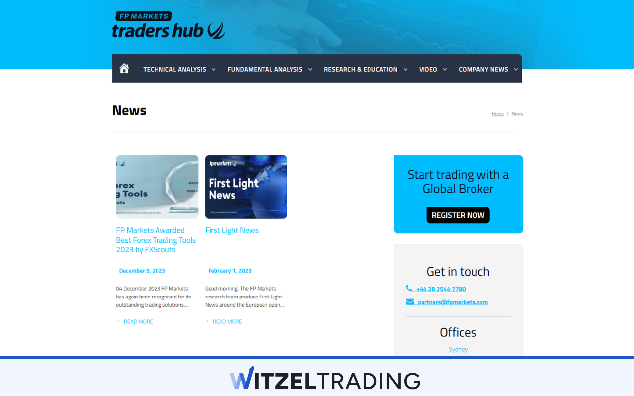 News Trading with FP Markets