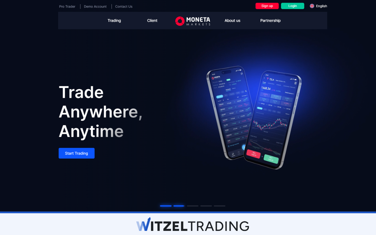 News Trading with Moneta Markets