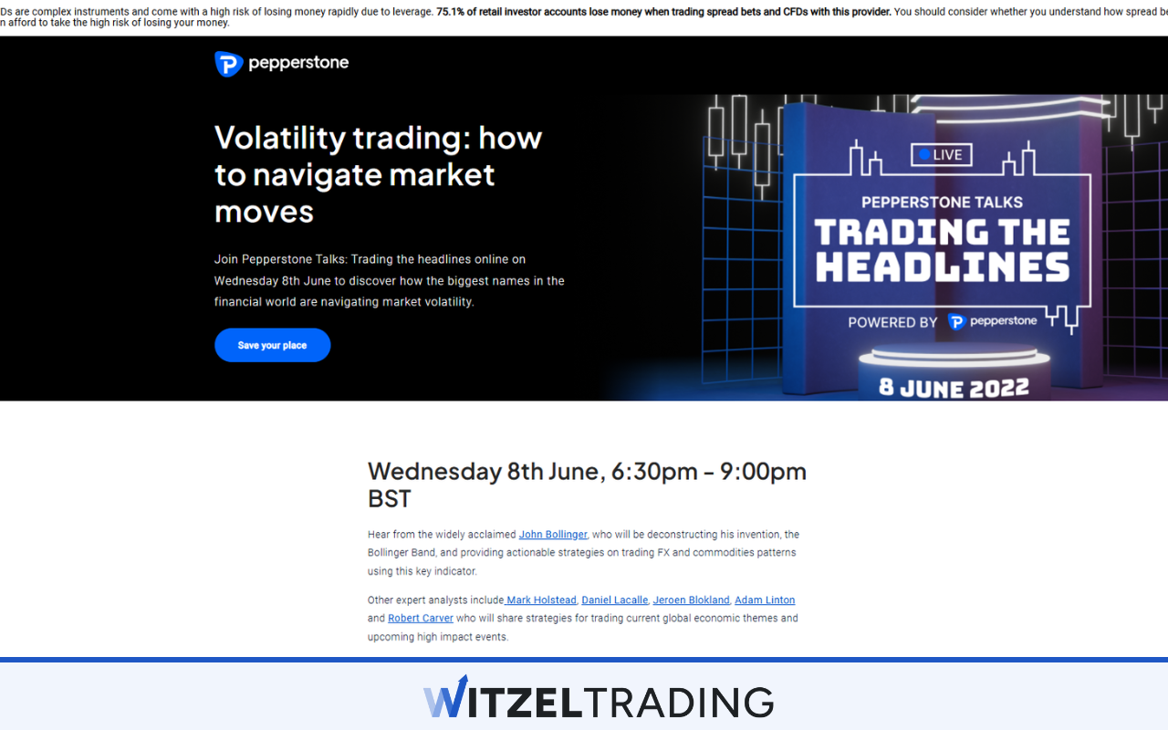 News Trading with Pepperstone