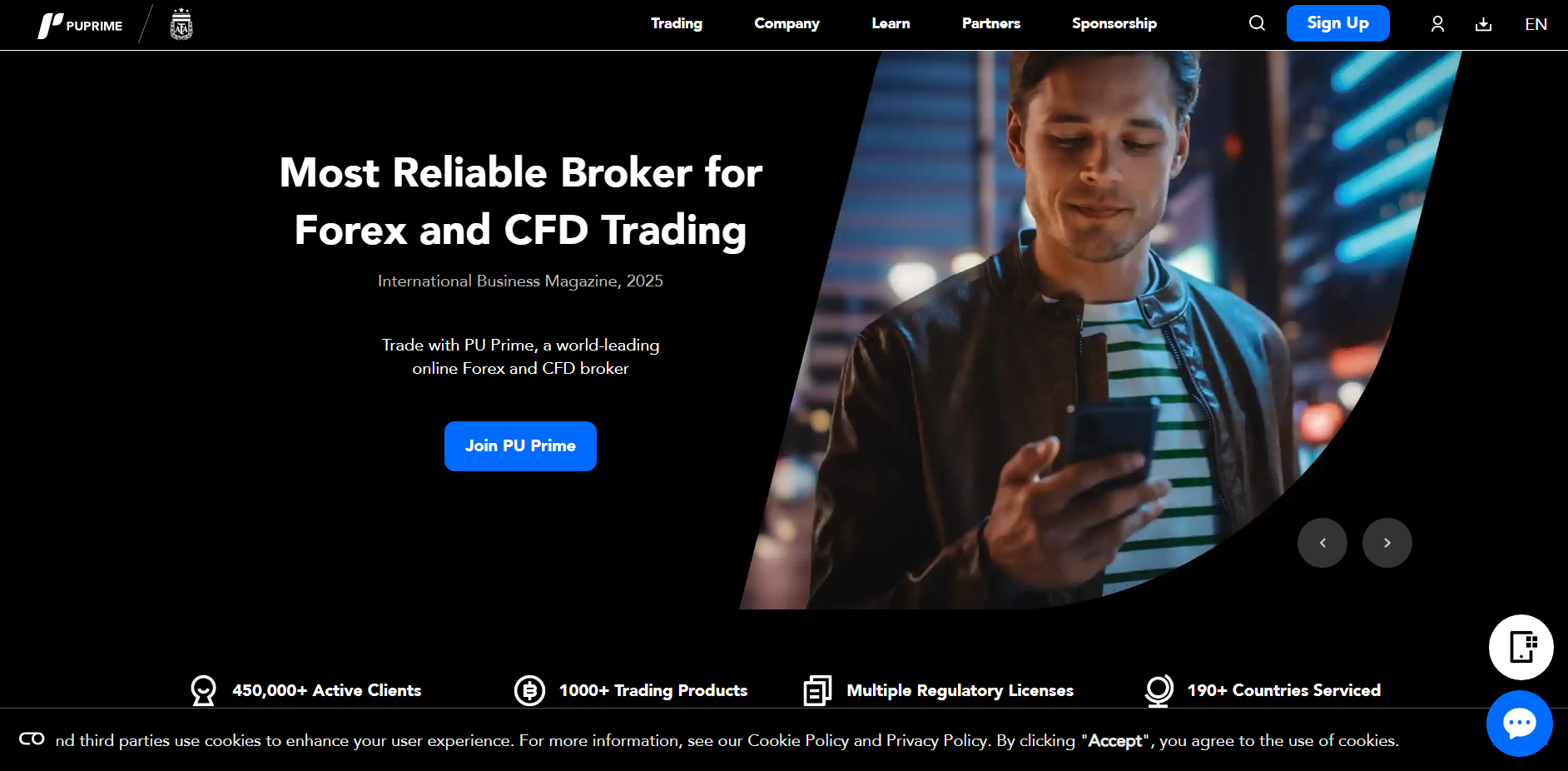 PU Prime Forex Broker for Corporate Account