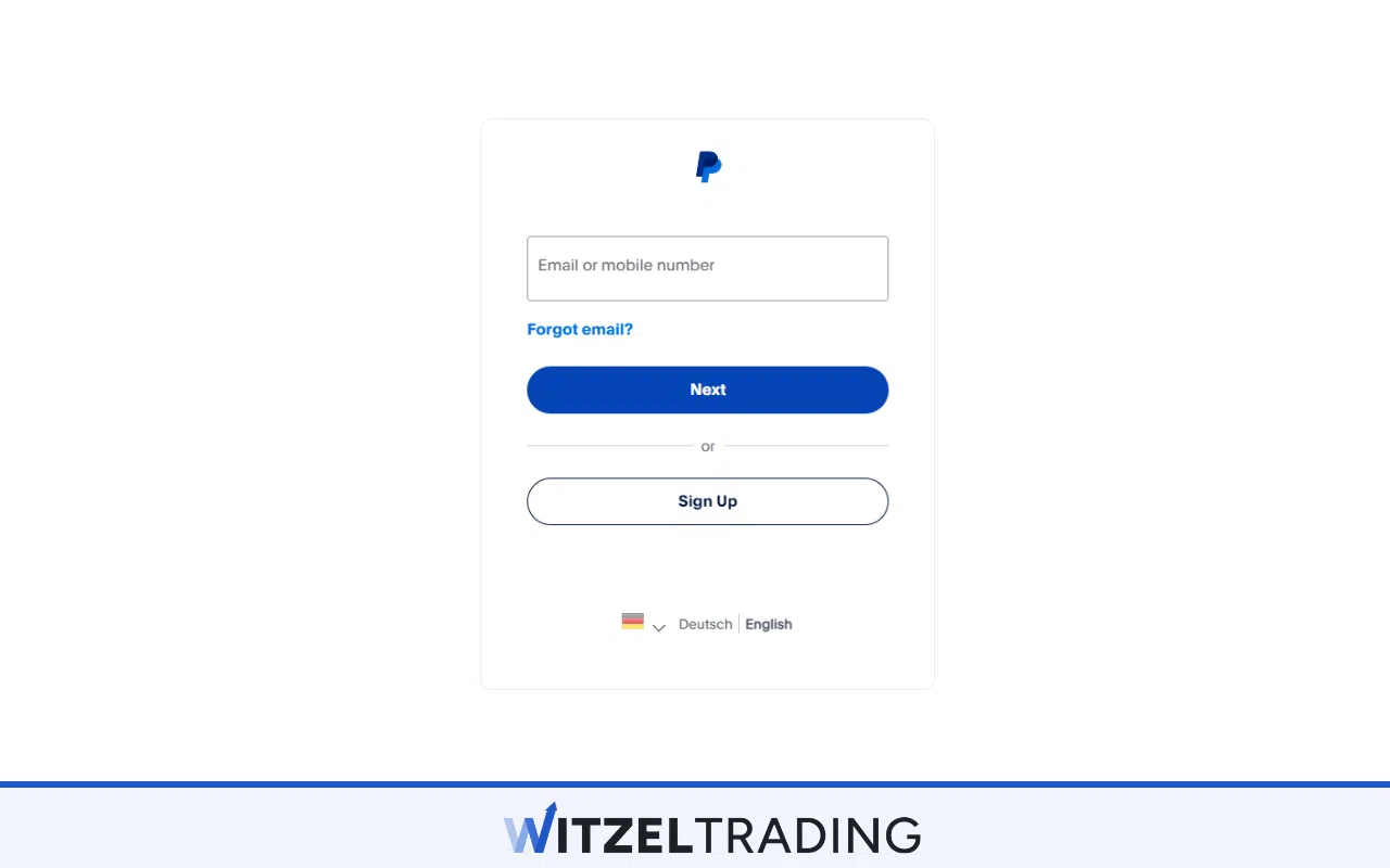PayPal Login