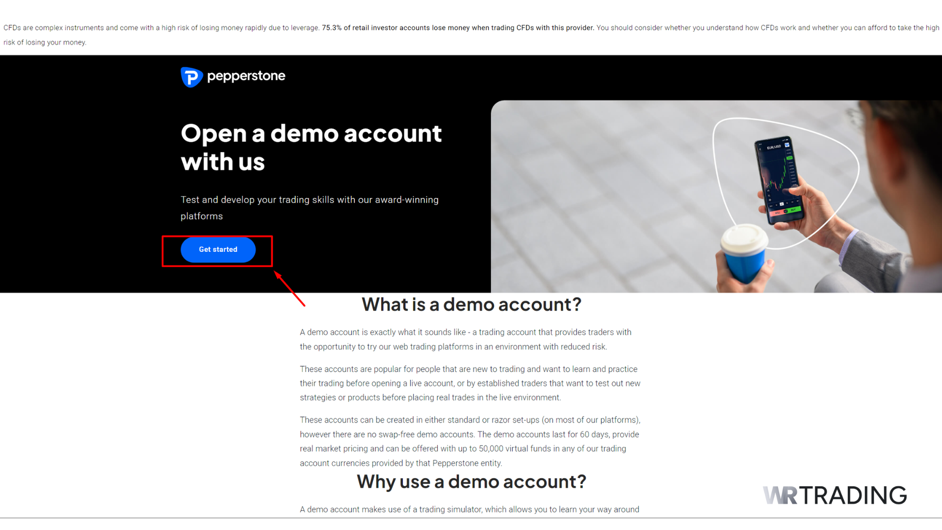 Pepperstone MetaTrader 5 Demo Account Sign Up