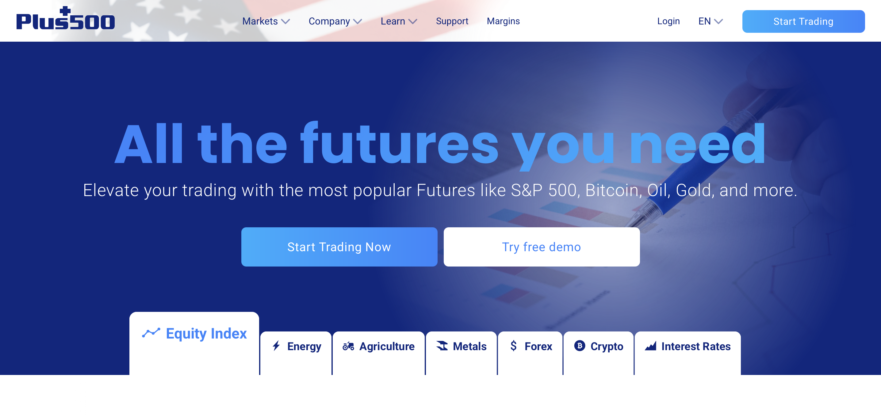 Plus500 US Micro Futures Broker