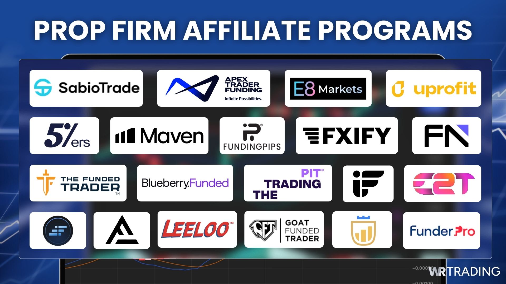 20 Best Prop Firm Affiliate Programs (Highest Payouts)