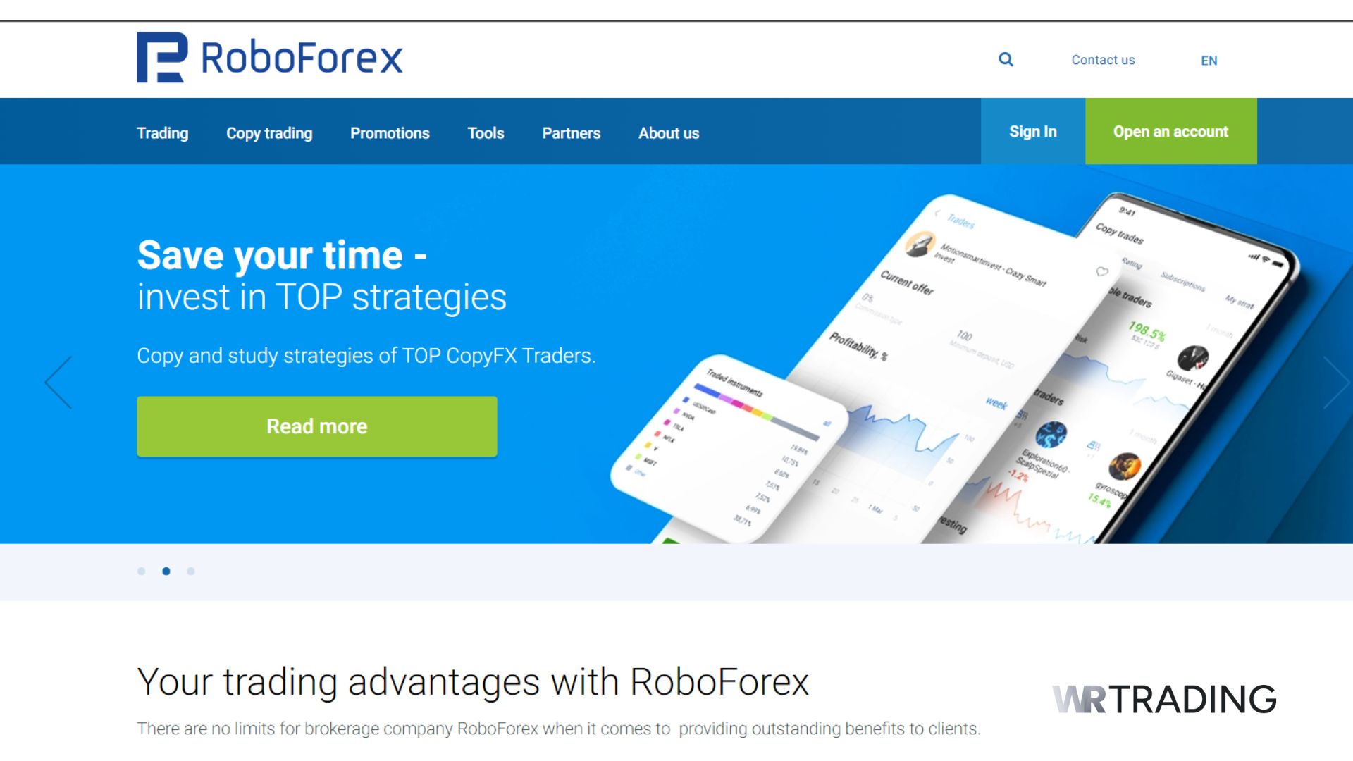 RoboForex Best PAMM Broker