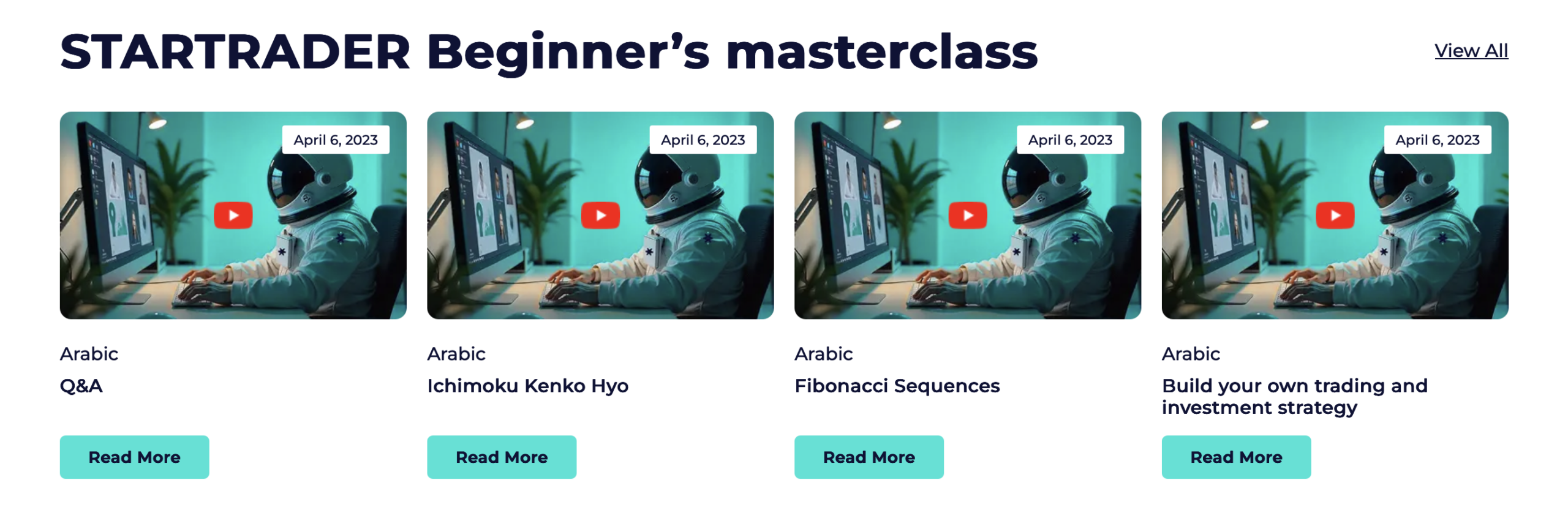 STARTRADER Education - Webinars