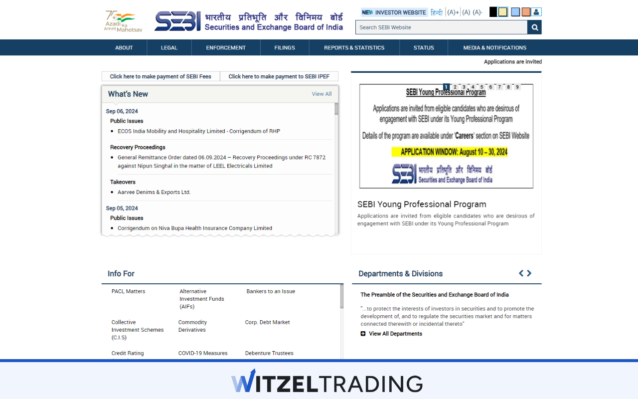 Securities and Exchange Board of India (SEBI)