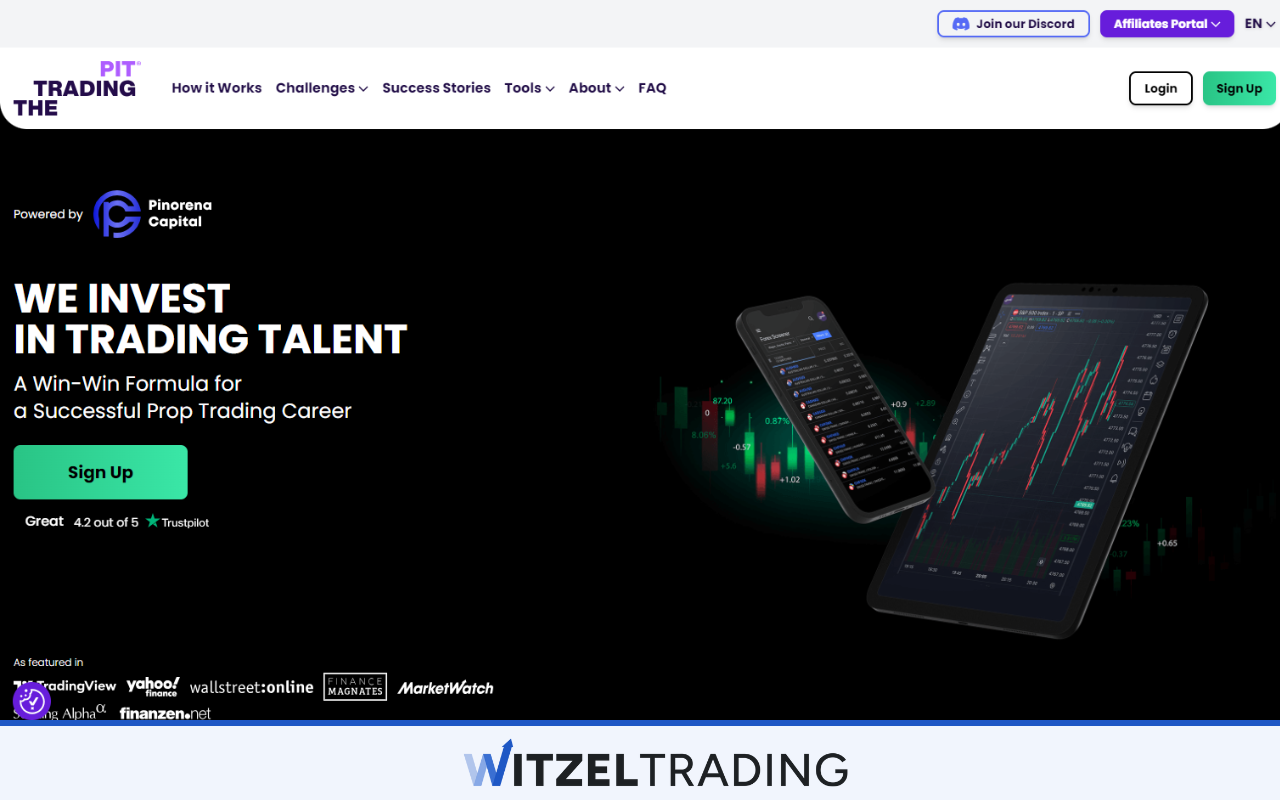 The Trading Pit as Instant Funding alternative