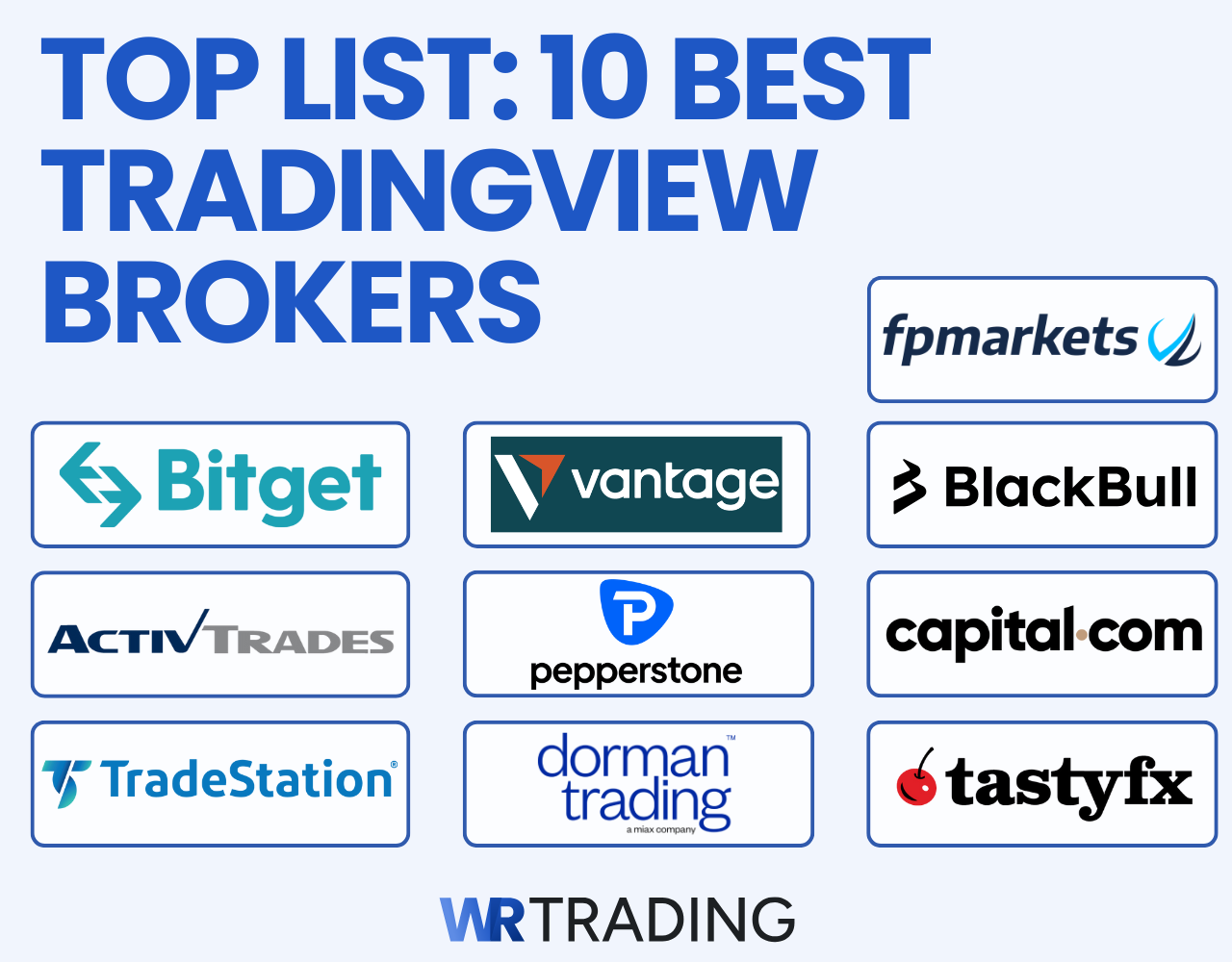 10 Best TradingView Brokers Compared (Top List 2026)