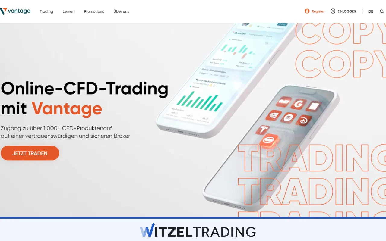 Vantage Markets - Day Trading Broker