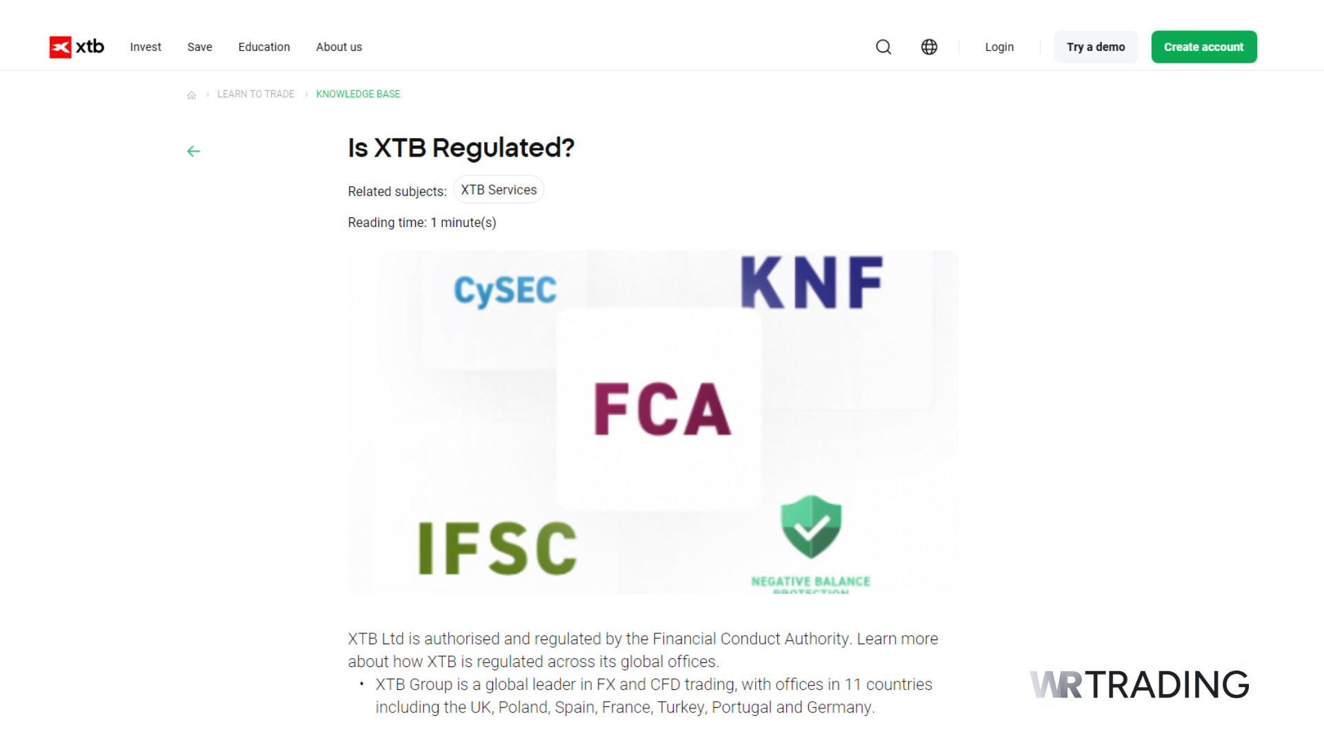 XTB Best CySEC Regulated Forex Broker