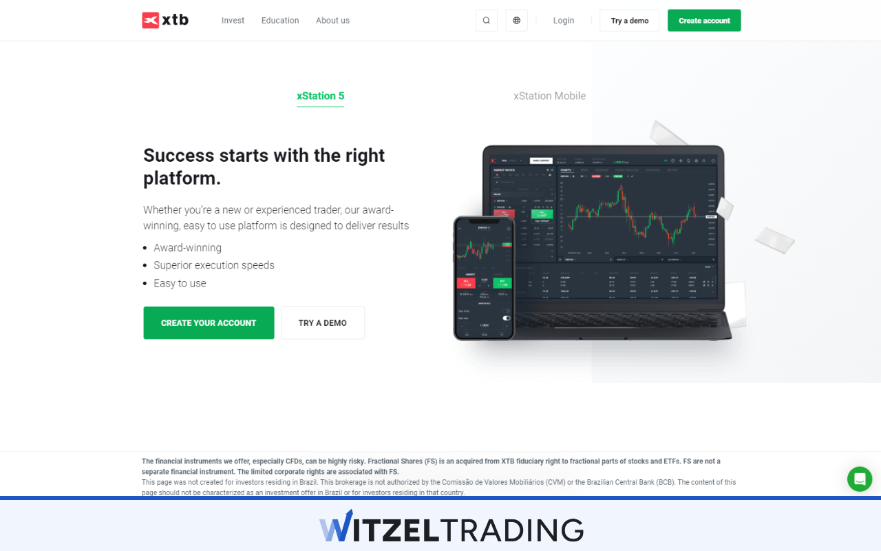 XTB Trading Platform