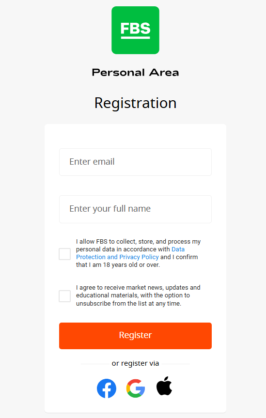 FBS Registration