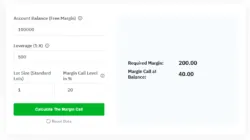 Margin Call Trading Calculator