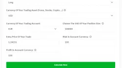 Stop Loss Trading Calculator Stop Loss Trading Calculator