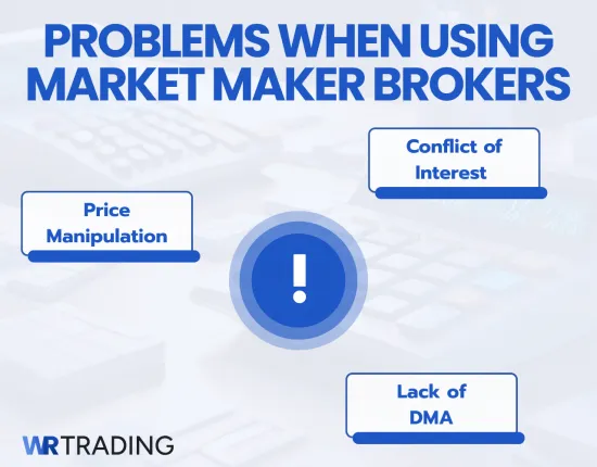 Problems when using market maker brokers