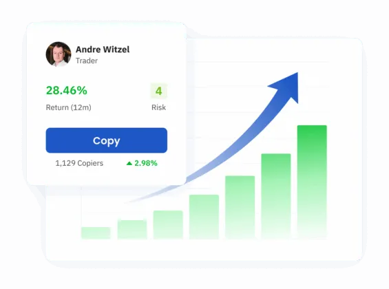 copytrading WR Trading Result Graphic