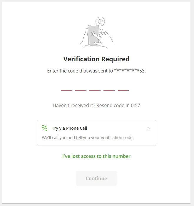 Security of a Trading Broker with 2-factor authentification
