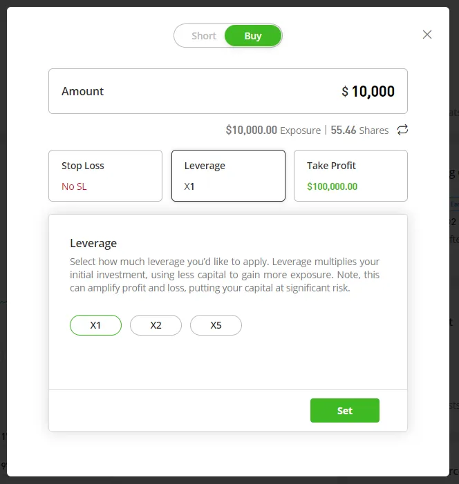 stock trading leverage