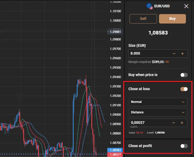 forex stop loss