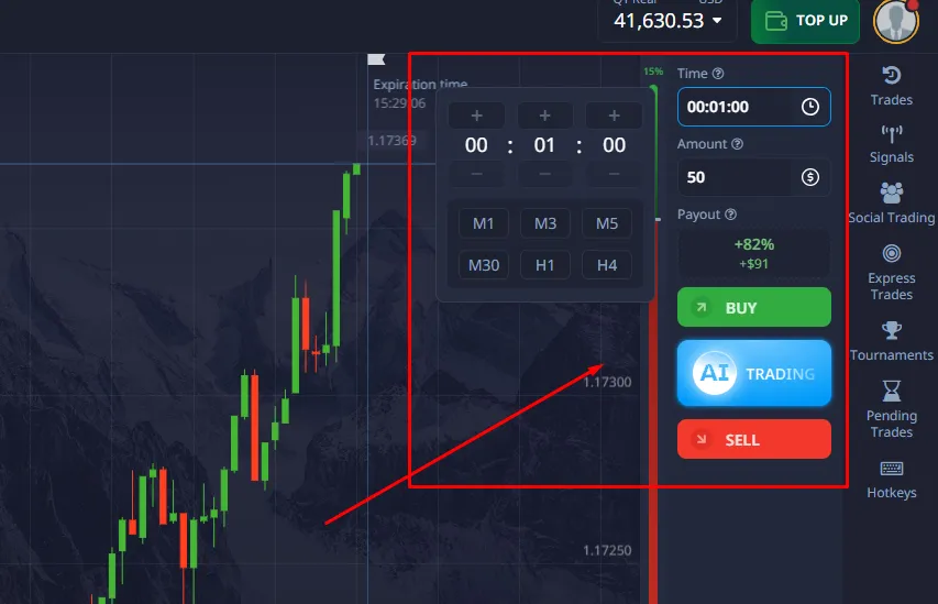 Binary Options Contract Specifications On A Broker