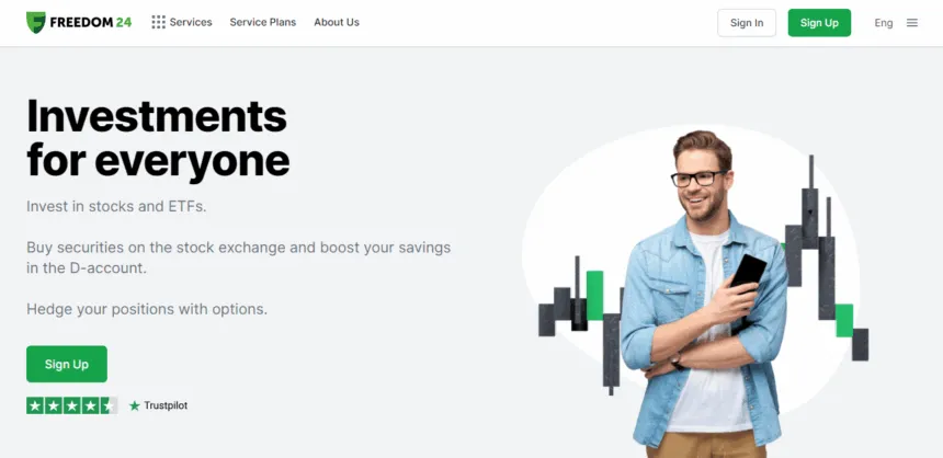 Freedom24 Website