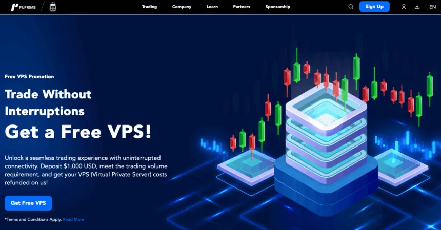 PU Prime Free VPS Broker