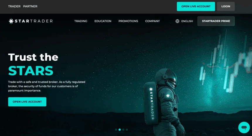 StarTrader - Non-ESMA regulated Forex Broker