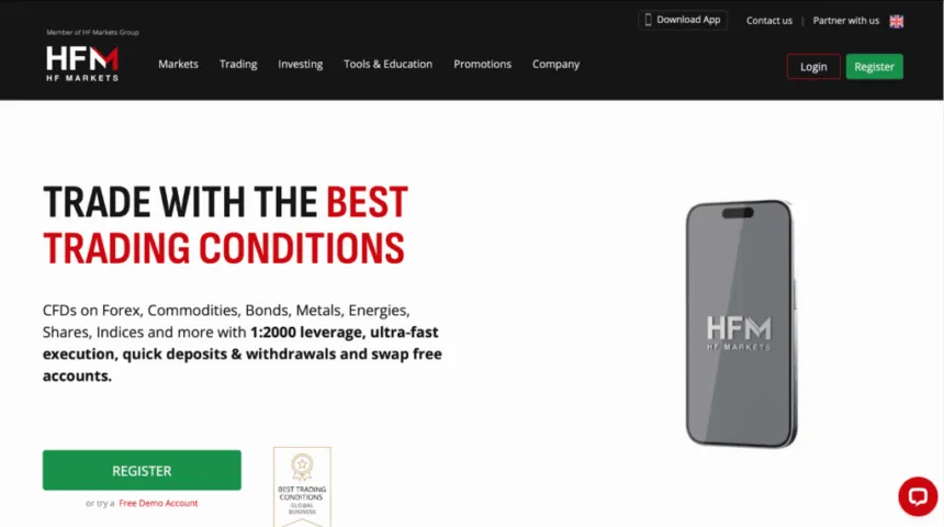 HFM Broker offers attractive bonuses